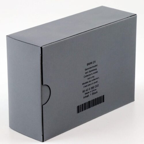 1:43 Norev BMW Z4 E85 Roadster grey metallic DEALER VERSION