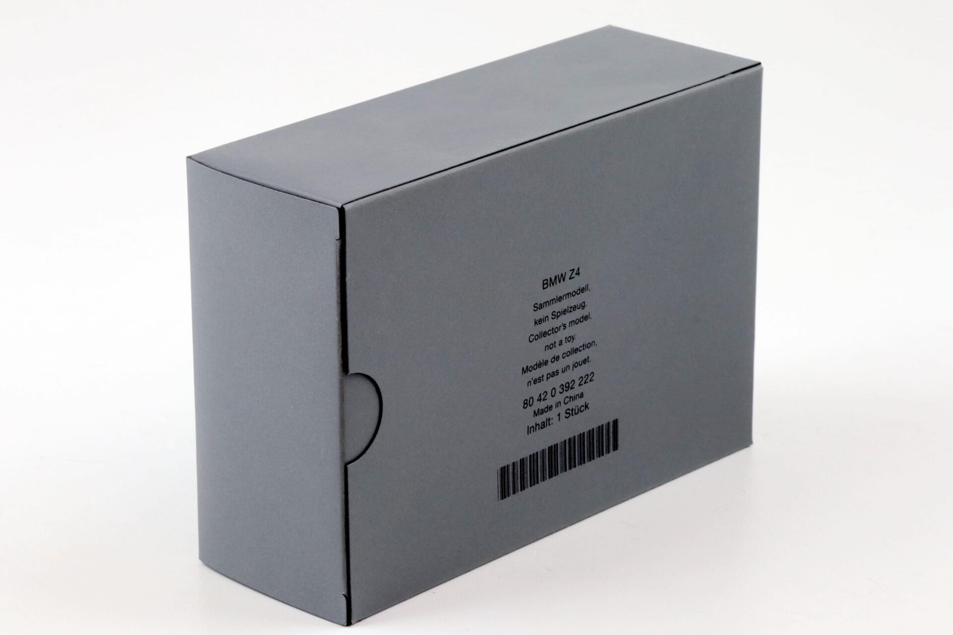 1:43 Norev BMW Z4 E85 Roadster grey metallic DEALER VERSION