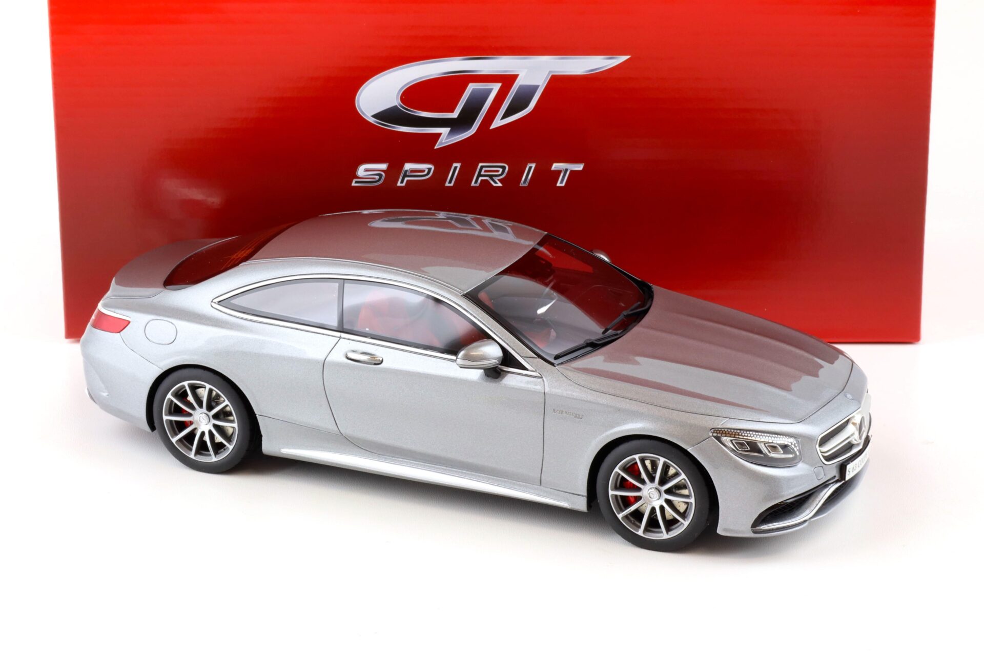1:18 GT Spirit GT063 Mercedes S63 AMG Coupe 2015 grey metallic