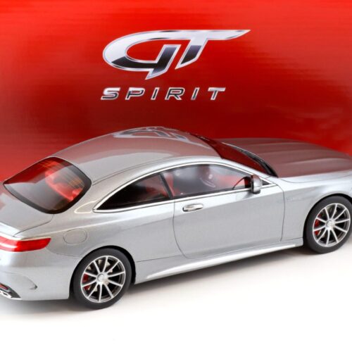 1:18 GT Spirit GT063 Mercedes S63 AMG Coupe 2015 grey metallic