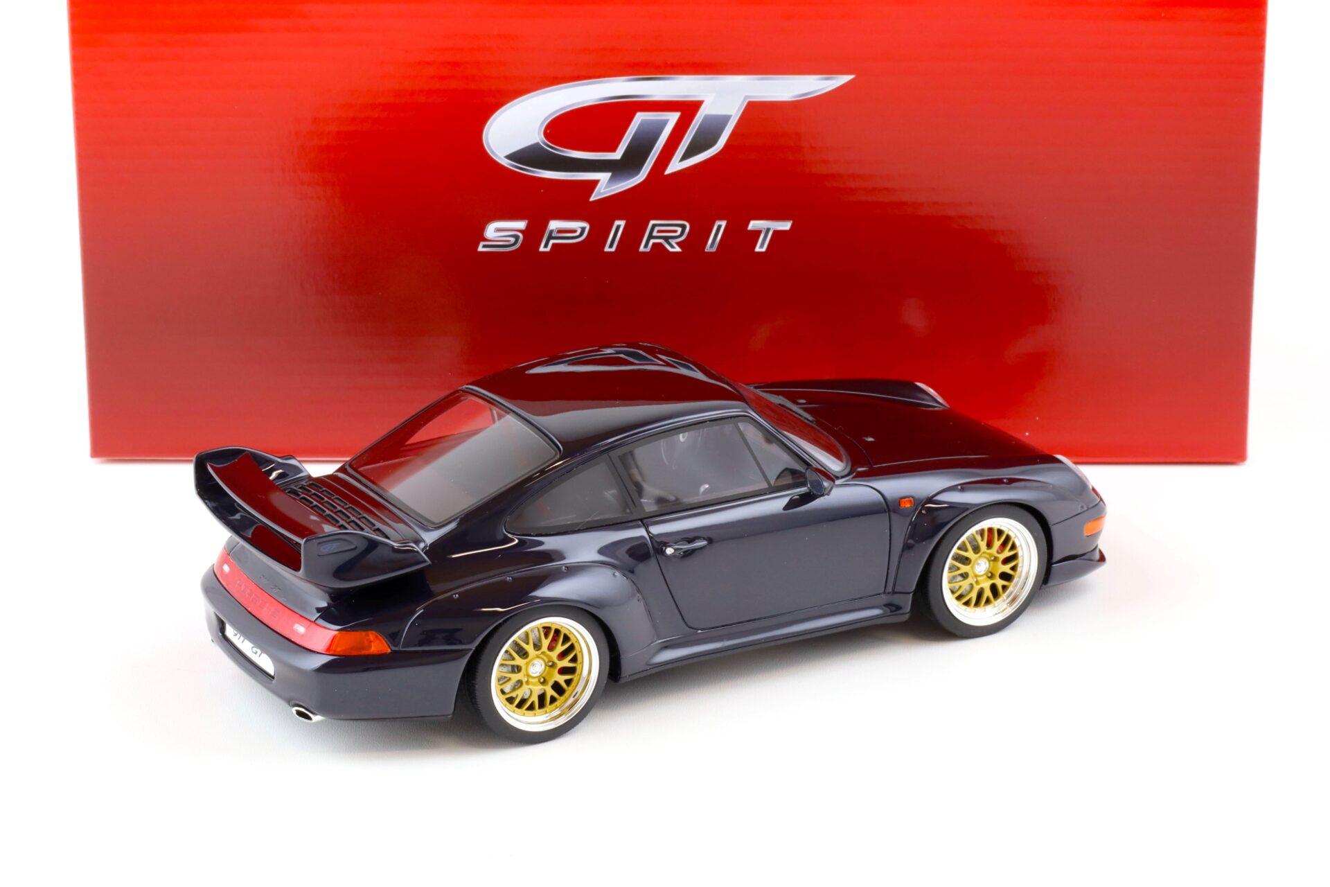 1:18 GT Spirit GT144 Porsche 911 (993) GT Coupe 1995 dark blue