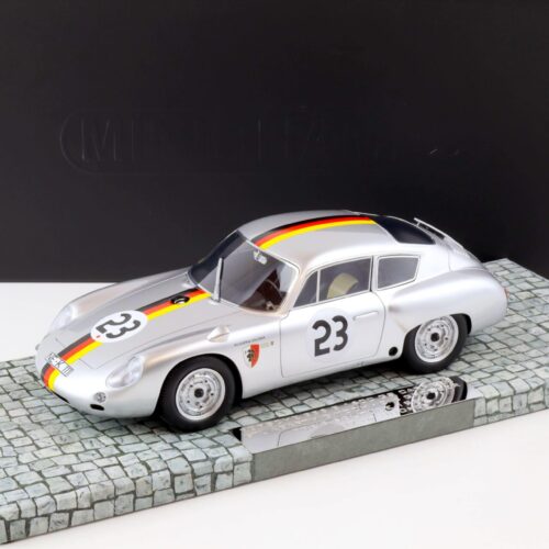 1:18 Minichamps Porsche 356 B 1600 GS Carrera GTL Abarth #23 Koch Solitude 1962