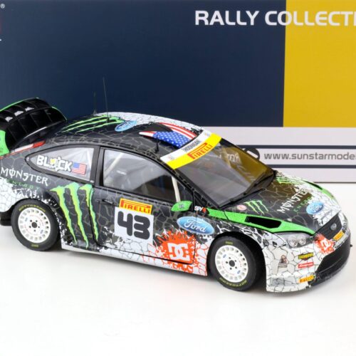 1:18 Sun Star 2012 Ford Focus RS WRC Ken Block #43 St.Petersburg Russia