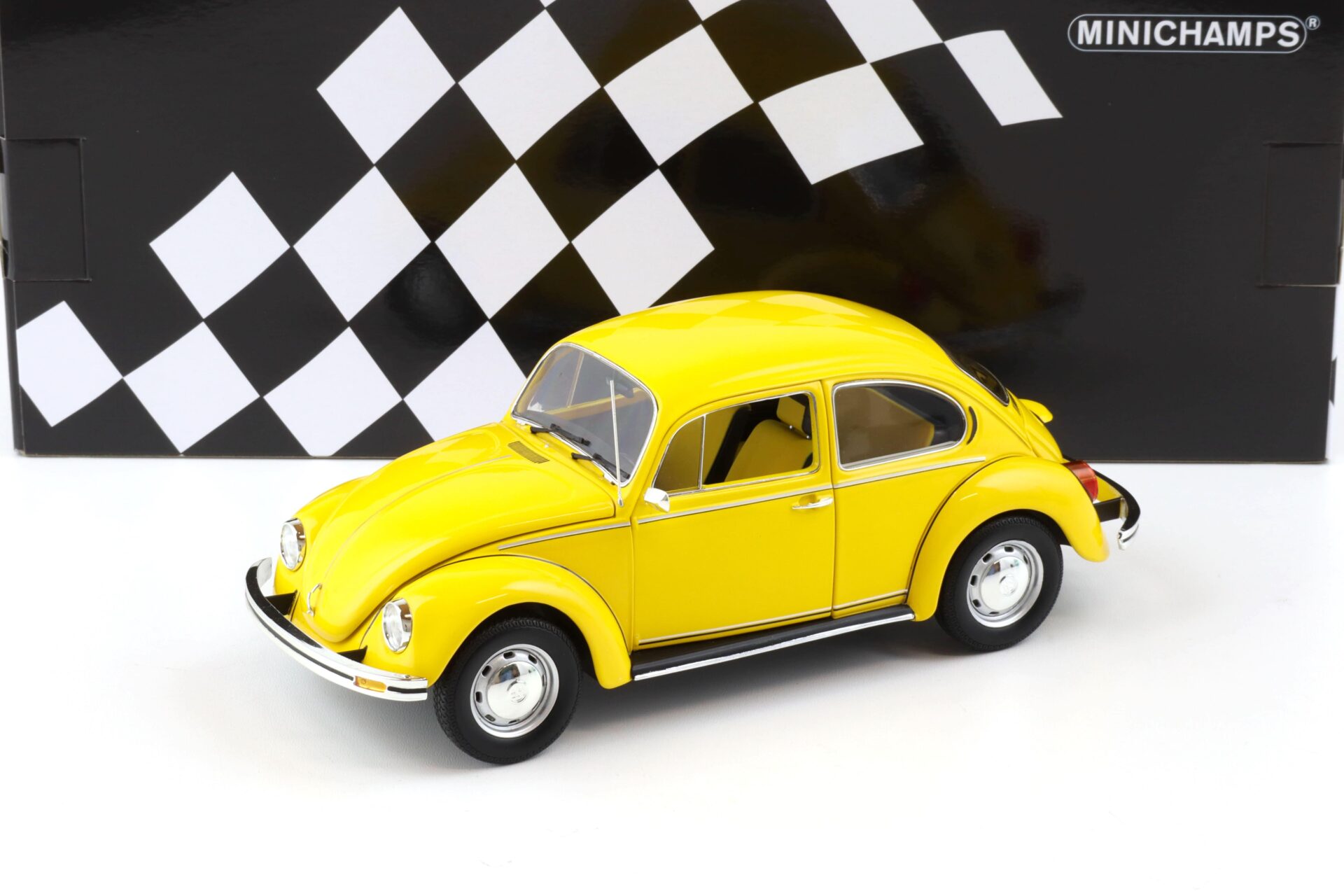 1:18 Minichamps VW Beetle Käfer 1200 yellow 1983