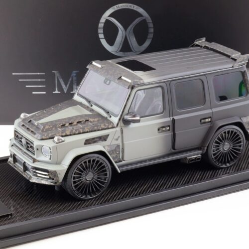 1:18 Motorhelix Mercedes G-Class G63 AMG Mansory UAE matt black/ grey - Limited 99 pcs.