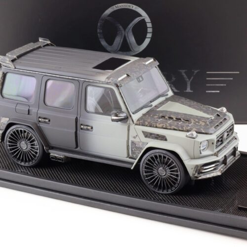 1:18 Motorhelix Mercedes G-Class G63 AMG Mansory UAE matt black/ grey - Limited 99 pcs.