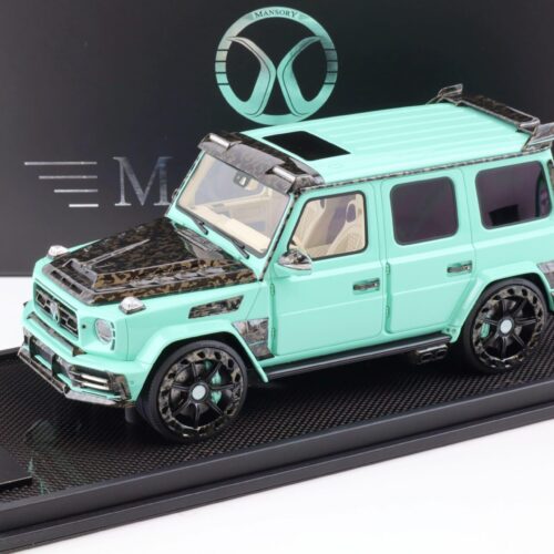 1:18 Motorhelix Mercedes G-Class G63 AMG Mansory blue - Limited 49 pcs.