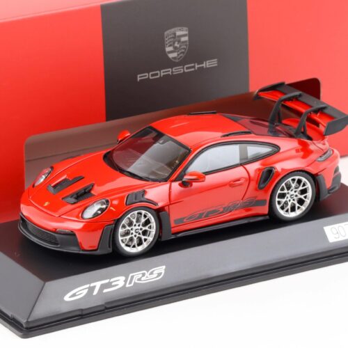 1:43 Spark Porsche 911 (992) GT3 RS red/ black - silver wheels Limited WAP DEALER