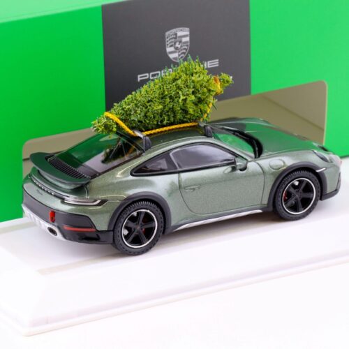 1:43 Spark Porsche 911 (992) Dakar Coupe Xmas 2023 green/black WAP DEALER