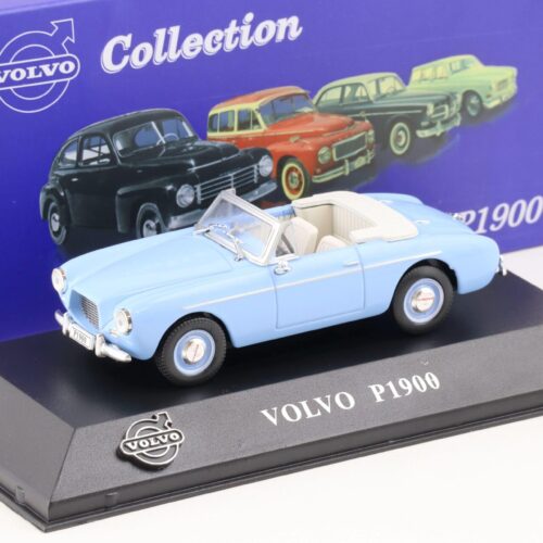 1:43 Atlas IXO Volvo Collection 1956 Volvo P1900 Cabriolet light blue