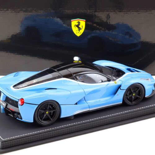 1:18 BBR Ferrari LaFerrari Tailor Made DIE CAST Baby blue - Limited 300 pcs.