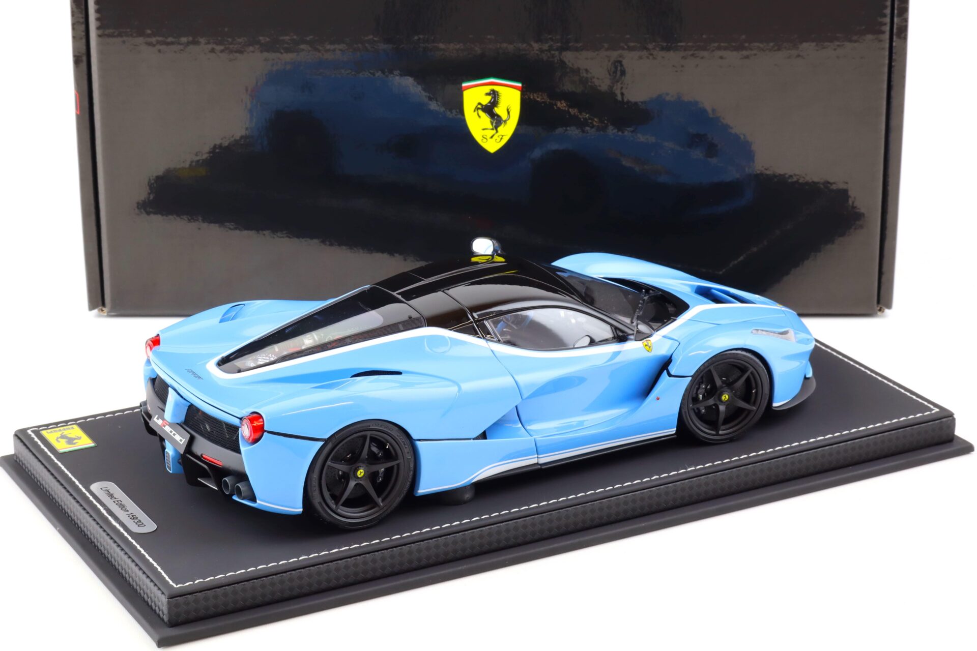 1:18 BBR Ferrari LaFerrari Tailor Made DIE CAST Baby blue - Limited 300 pcs.