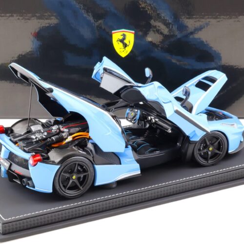 1:18 BBR Ferrari LaFerrari Tailor Made DIE CAST Baby blue - Limited 300 pcs.
