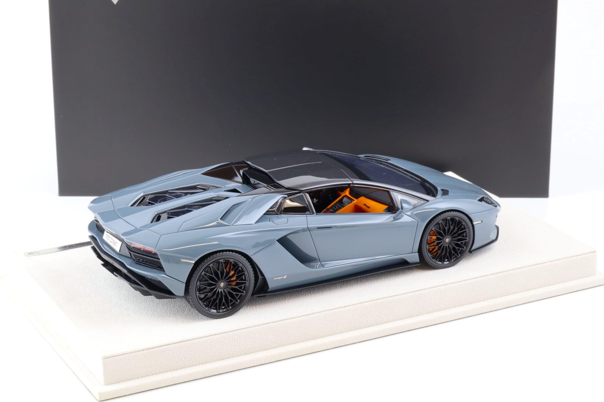 1:18 EIDOLON MAKE UP Lamborghini Aventador S Roadster Grigio Telesto - Limited 30 pcs.
