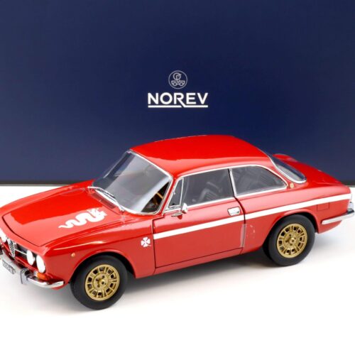1:18 Norev Alfa Romeo 1750 GTV Coupe 1970 red - Limited 200 pcs. - Image 1