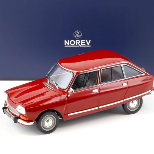 1:18 Norev Citroen Ami 8 Club 1969 Massena red - Limited 300 pcs.