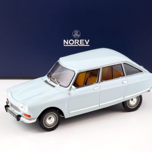 1:18 Norev Citroen Ami 8 Club 1969 Thasos blue - Limited 300 pcs.