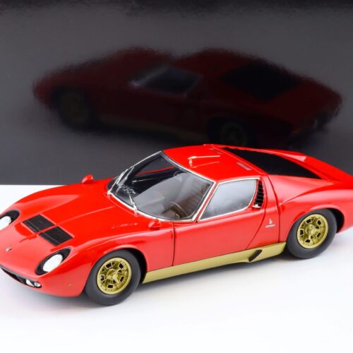 1:18 Kyosho Lamborghini Miura S Coupe red/ gold 08316R