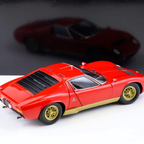 1:18 Kyosho Lamborghini Miura S Coupe red/ gold 08316R