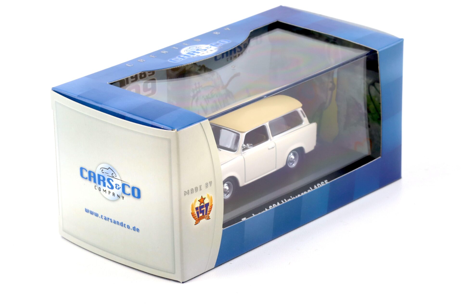 1:43 Cars&Co IST Trabant 601 Universal De Luxe 1965 beige/ brown