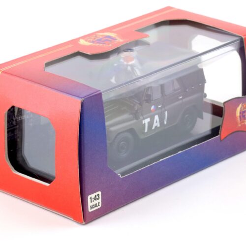 1:43 IST Models 2003 UAZ 469 Czechoslovakia Airfield Army TAI green