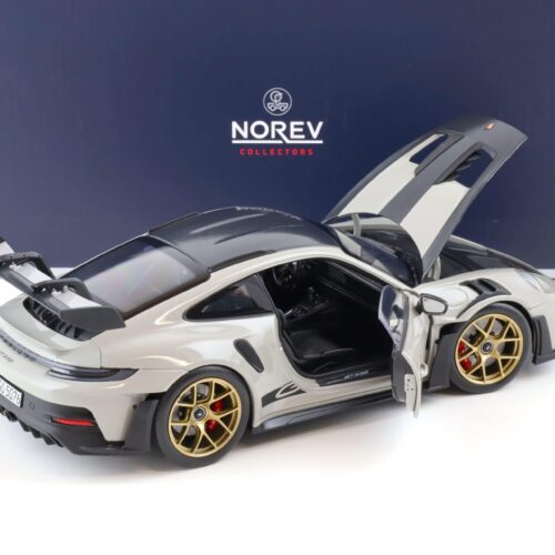 1:18 Norev Porsche 911 (992) GT3 RS Coupe Weissach Package 2022 Kreide - Limited 504 pcs.