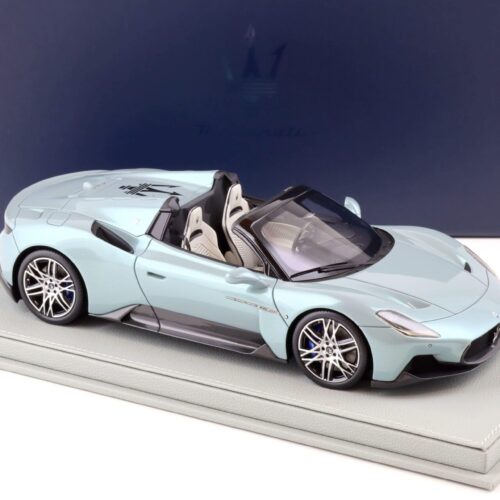 1:18 BBR Maserati MC20 Roadster 2022 Cielo Acqua Marina - Limited 250 pcs.