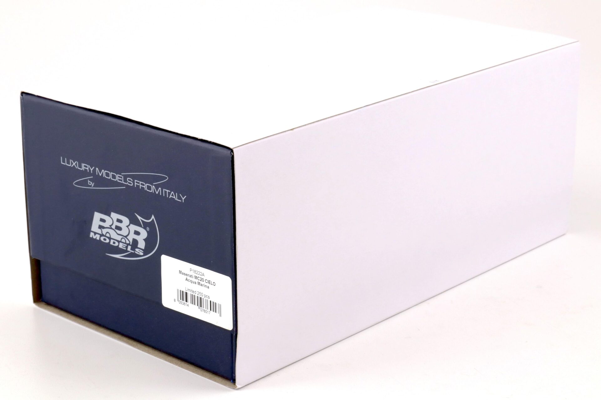 1:18 BBR Maserati MC20 Roadster 2022 Cielo Acqua Marina - Limited 250 pcs.