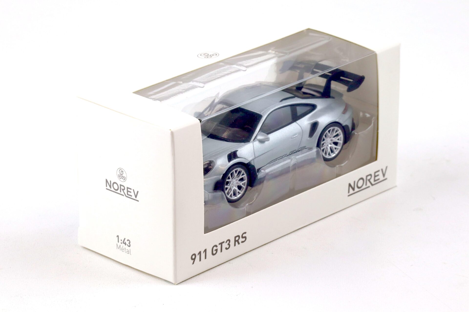 1:43 Norev Jet Car Porsche 911 (992) GT3 RS silver metallic 2022