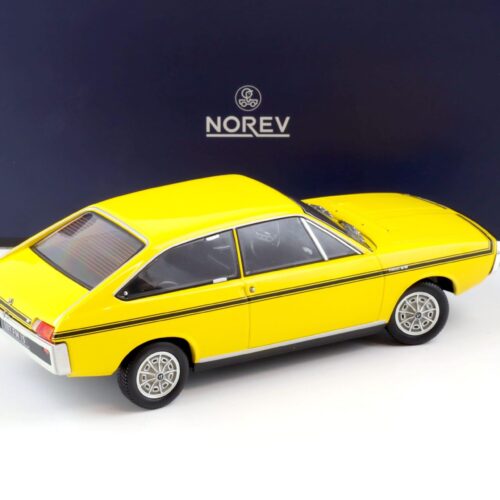 1:18 Norev Renault 15 TL 1973 yellow with black deco - Limited 300 pcs.