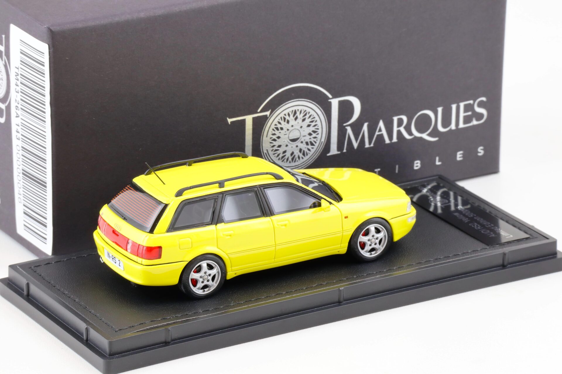 1:43 Top Marques Audi RS2 Avant 1994 yellow TM43-26B