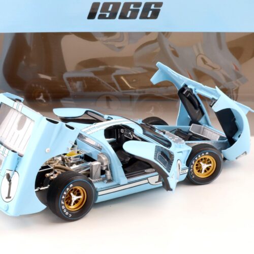 1:18 Shelby Collectibles 1966 Ford GT40 MKII 24h Le Mans 1966 Miles/ Hulme #1
