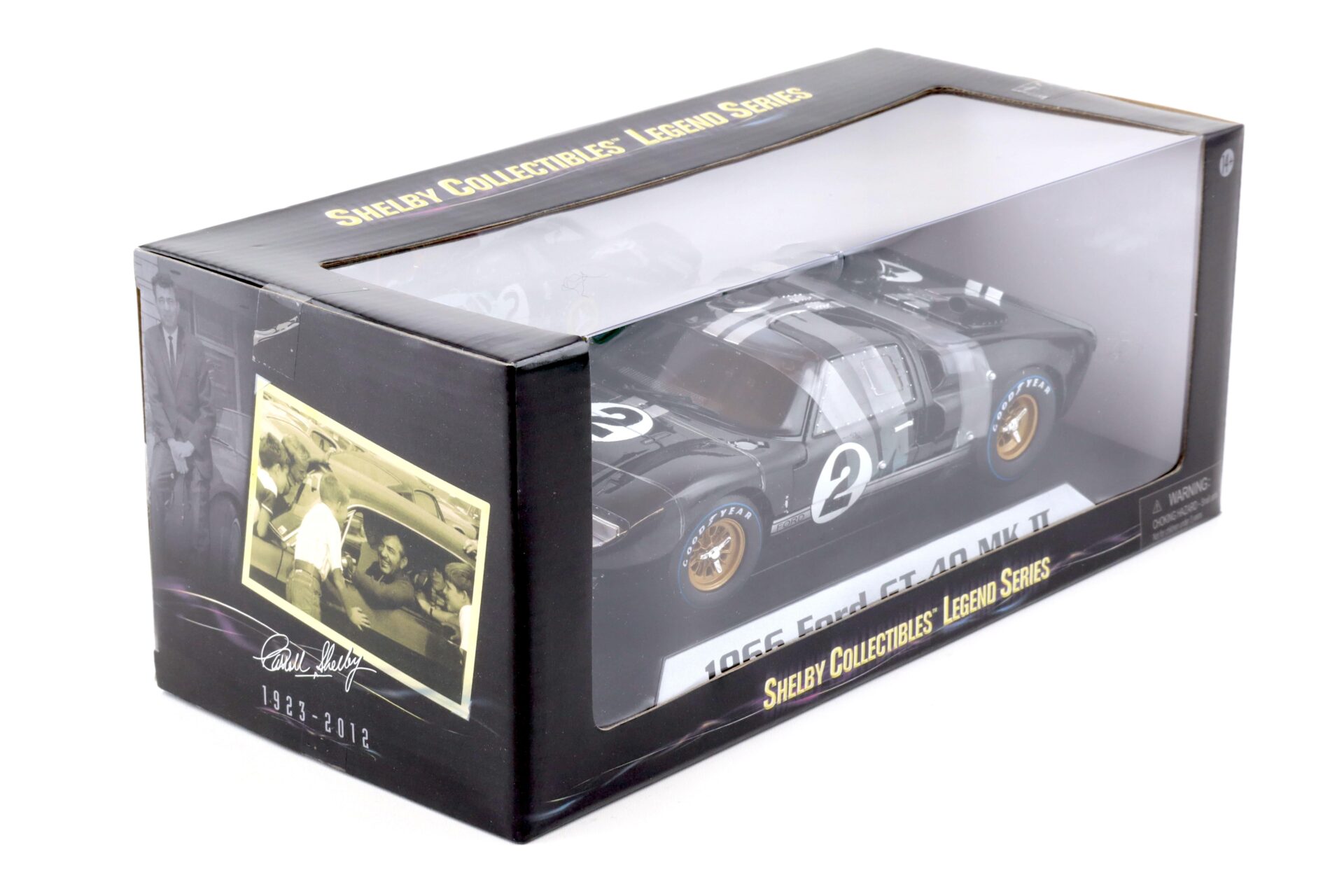 1:18 Shelby Collectibles 1966 Ford GT40 MKII 24h Le Mans 1966 McLaren/ Amon #2