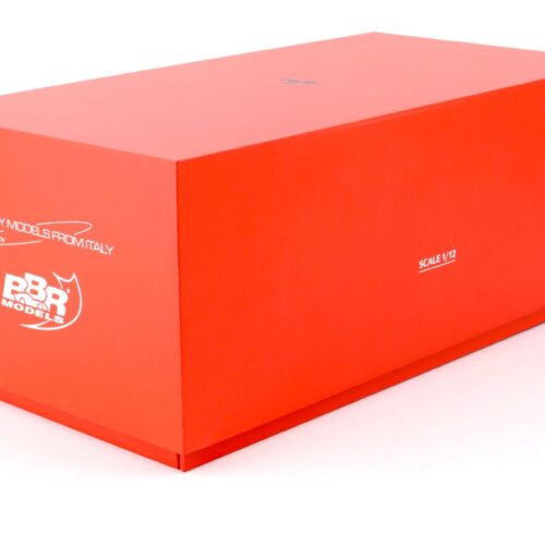 1:12 BBR Ferrari 812 Competizione Grigio Coburn/ yellow stripe - Limited 232 pcs.