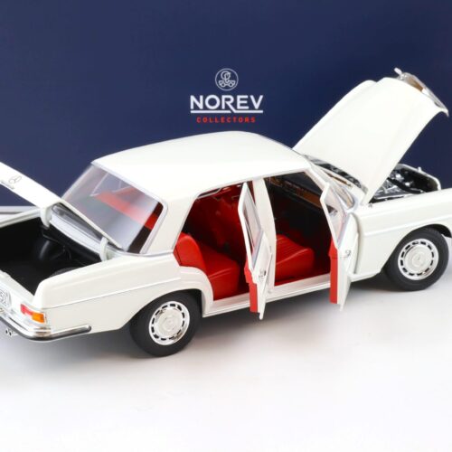 1:18 Norev Mercedes 250 SE W108 Limousine 1967 white (DB050) - Limited 1000 pcs.