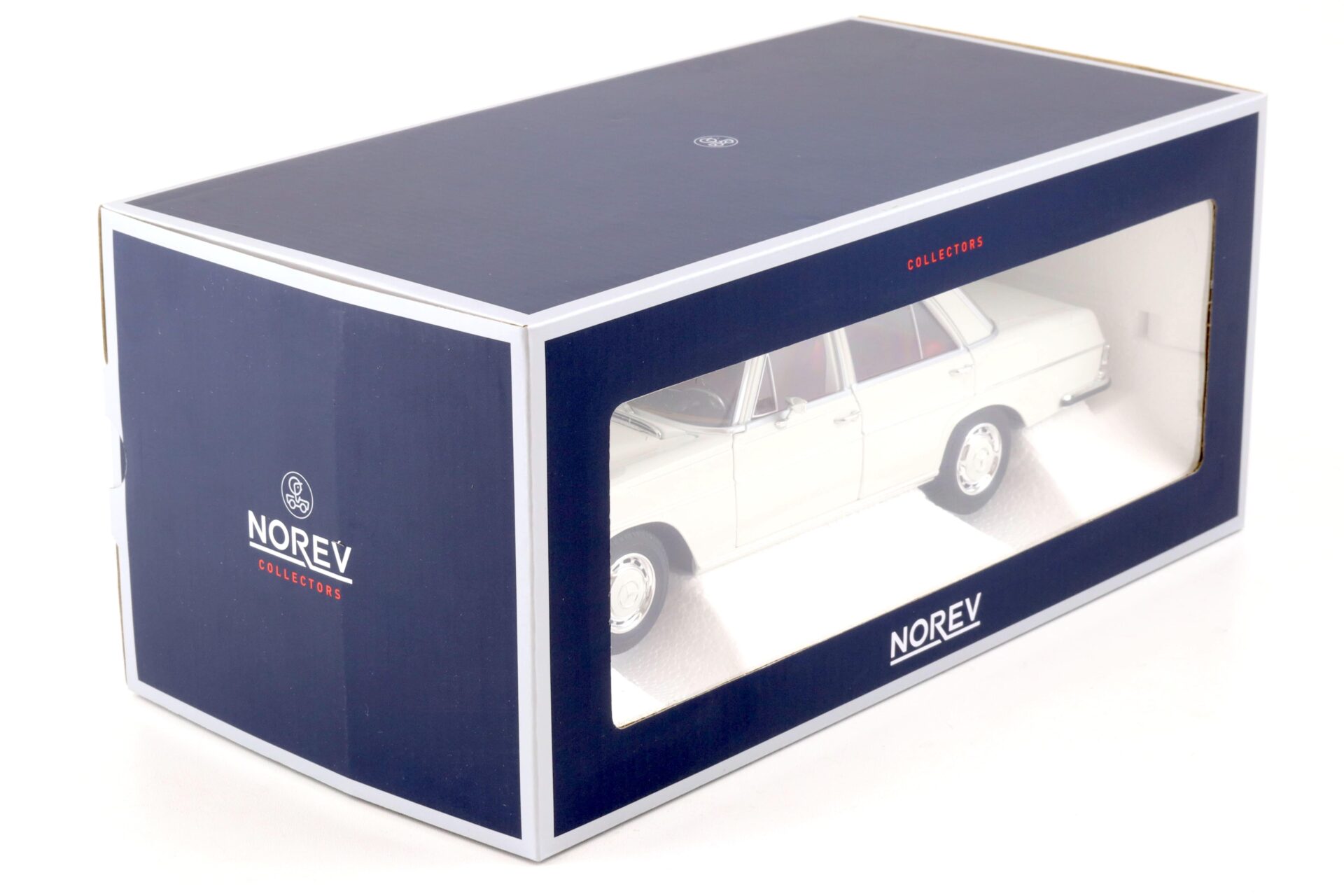 1:18 Norev Mercedes 250 SE W108 Limousine 1967 white (DB050) - Limited 1000 pcs.