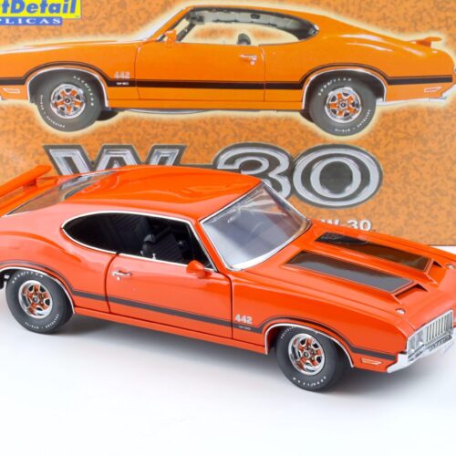 1:18 Exact Detail 1970 Oldsmobile 442 W-30 Coupe orange/ black