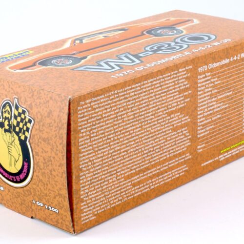 1:18 Exact Detail 1970 Oldsmobile 442 W-30 Coupe orange/ black