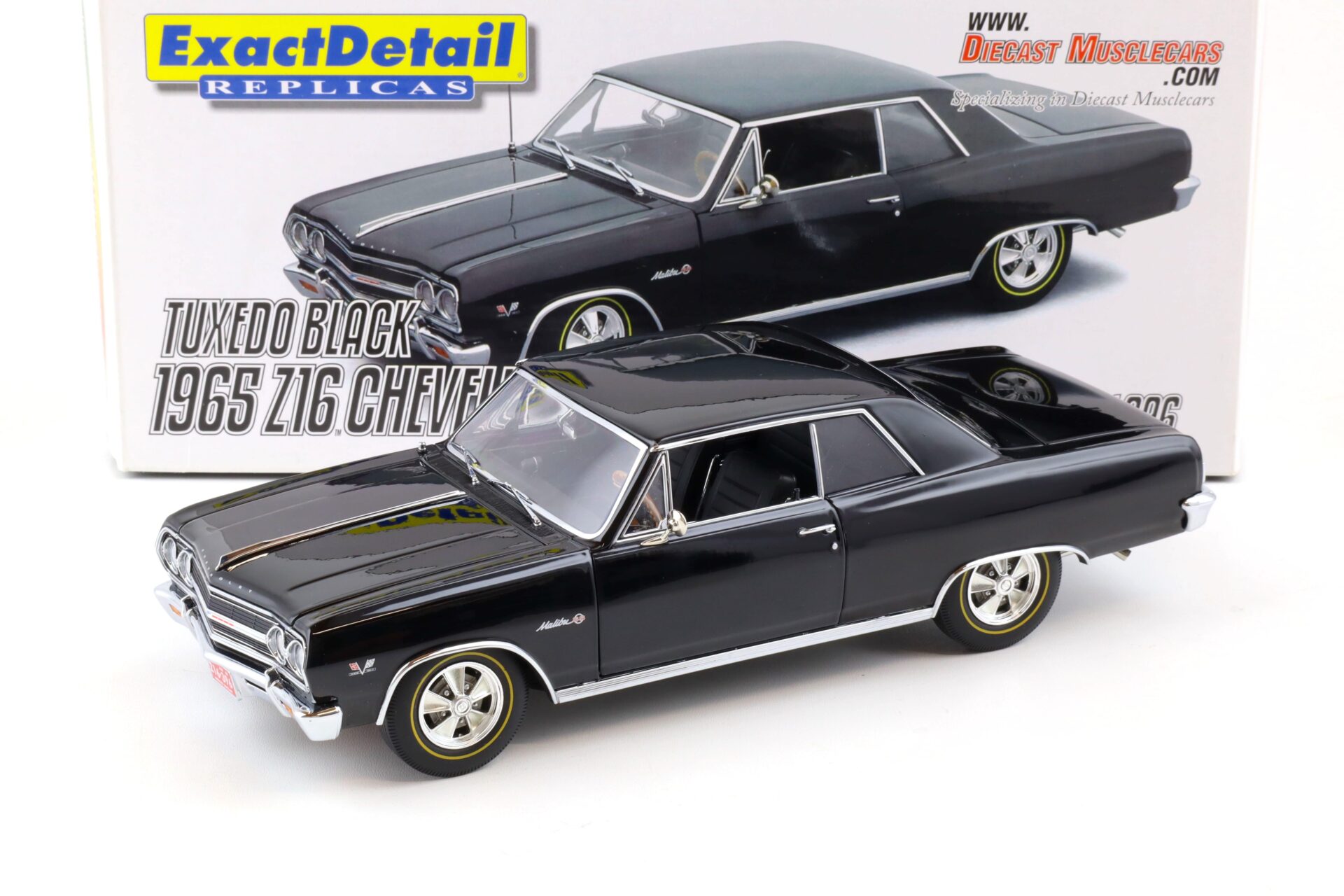 ID 82729 orig 1.jpg 1:18 Exact Detail 1965 Chevrolet Chevelle Z16 Malibu SS Coupe black