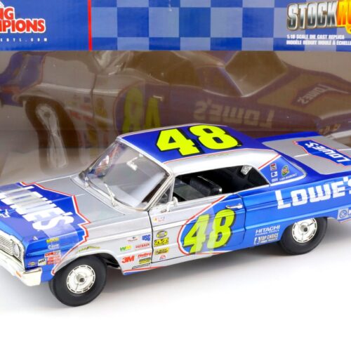 1:18 ERTL RC2 1964 Chevrolet Impala SS Stock Rods Jimmie Johnson LOWES #48