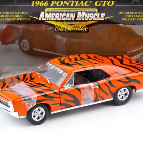 1:18 ERTL 1966 Pontiac GTO Coupe Arnie Beswick the Farmer Tiger orange/ black