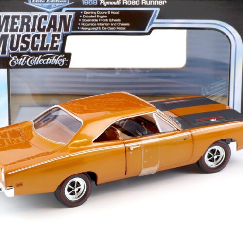 1:18 ERTL Elite 1969 Plymouth Road Runner Hemi brown metallic