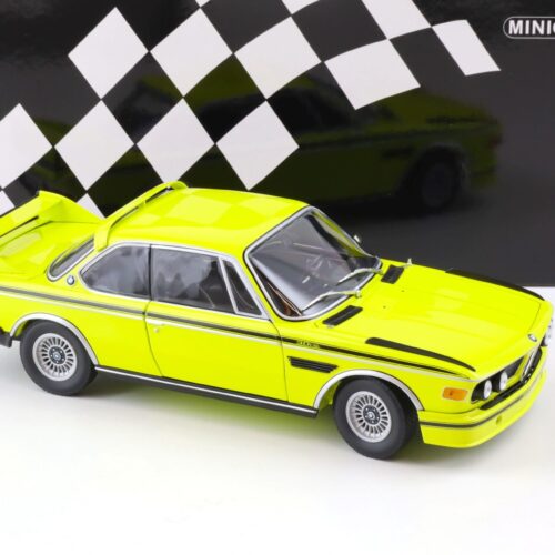 1:18 Minichamps BMW 3.0 CSL (E9) Coupe 1973 yellow