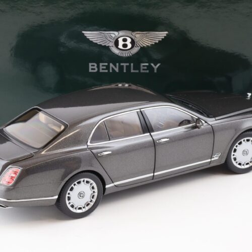 1:18 Minichamps Bentley Mulsanne Sedan 2010 gray metallic - Image 3