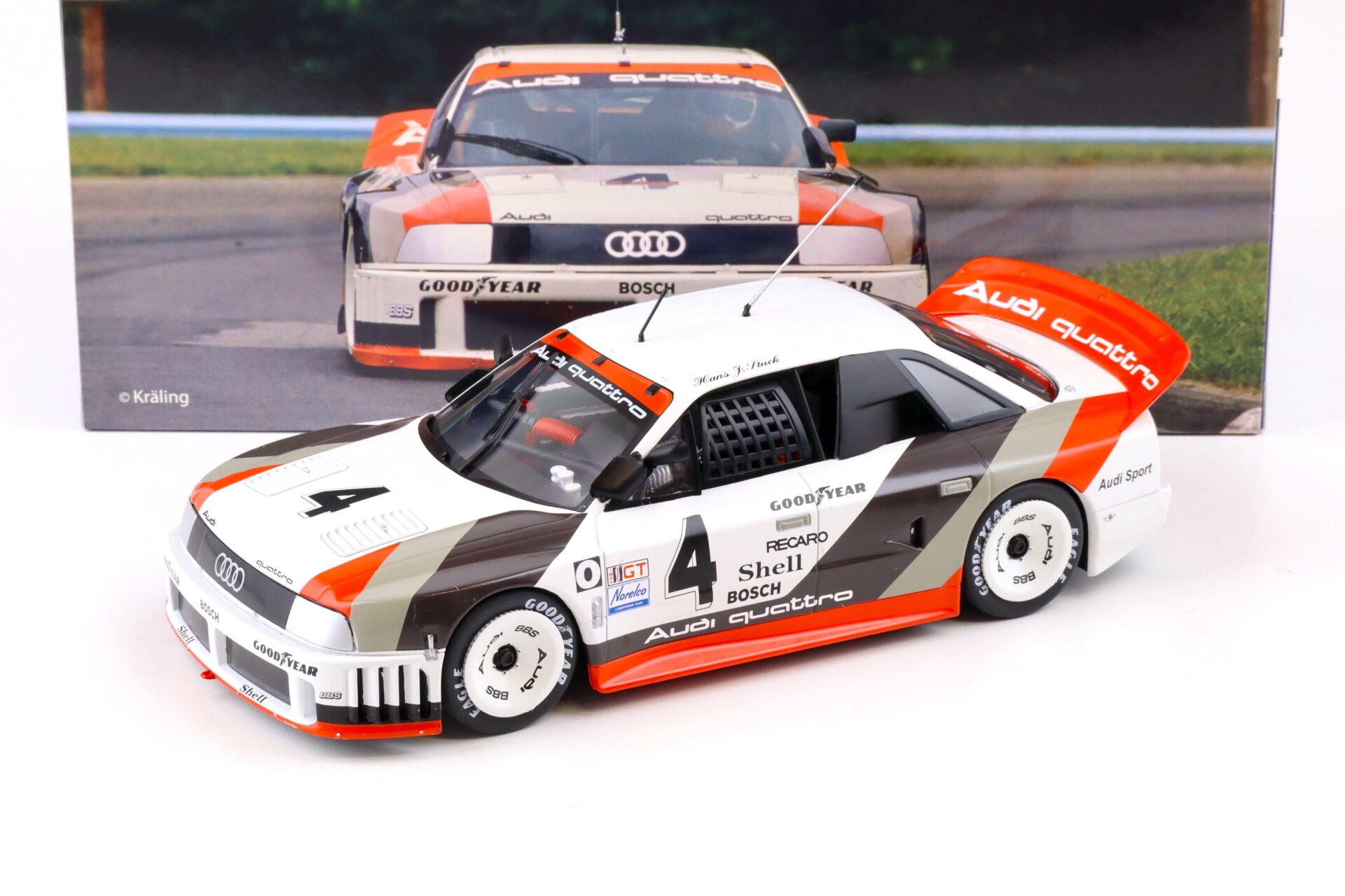 1:18 WERK83 Audi 90 IMSA GTO Winner Watkins Glen 1989 #4 Stuck/ Röhrl