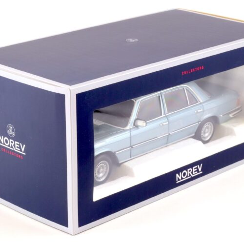 1:18 Norev Mercedes 450 SEL 6.9 Limousine gray/blue metallic 1976 - Image 5