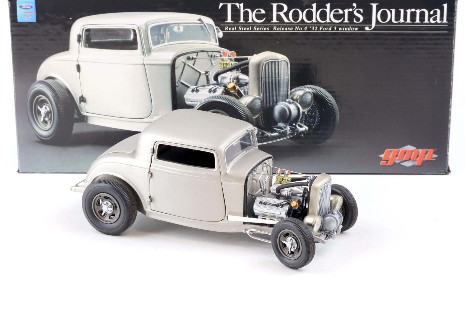 1:18 GMP 1932 Ford 3 Window Hot Rod Real Steel Series No.4 RodderÂ´s Journal