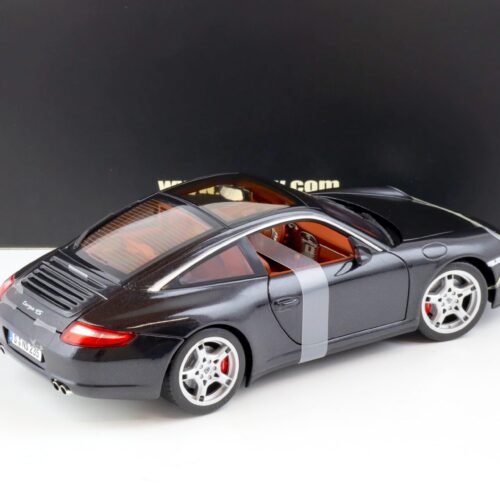 1:18 Norev Porsche 911 (997) Targa 4S Coupe black metallic