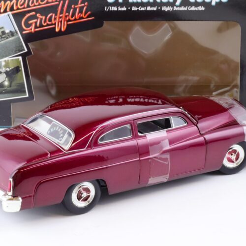 1:18 ERTL 1951 Mercury Coupe American Graffiti metallic deep red