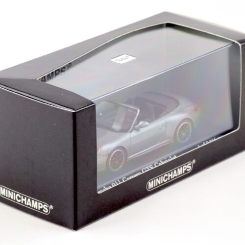 1:43 Minichamps Porsche 911 (997.2) Carrera GTS Cabriolet 2011 Meteor grey